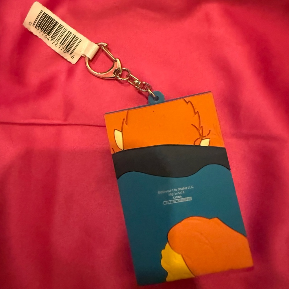 The Wolfman keychain zipper pull